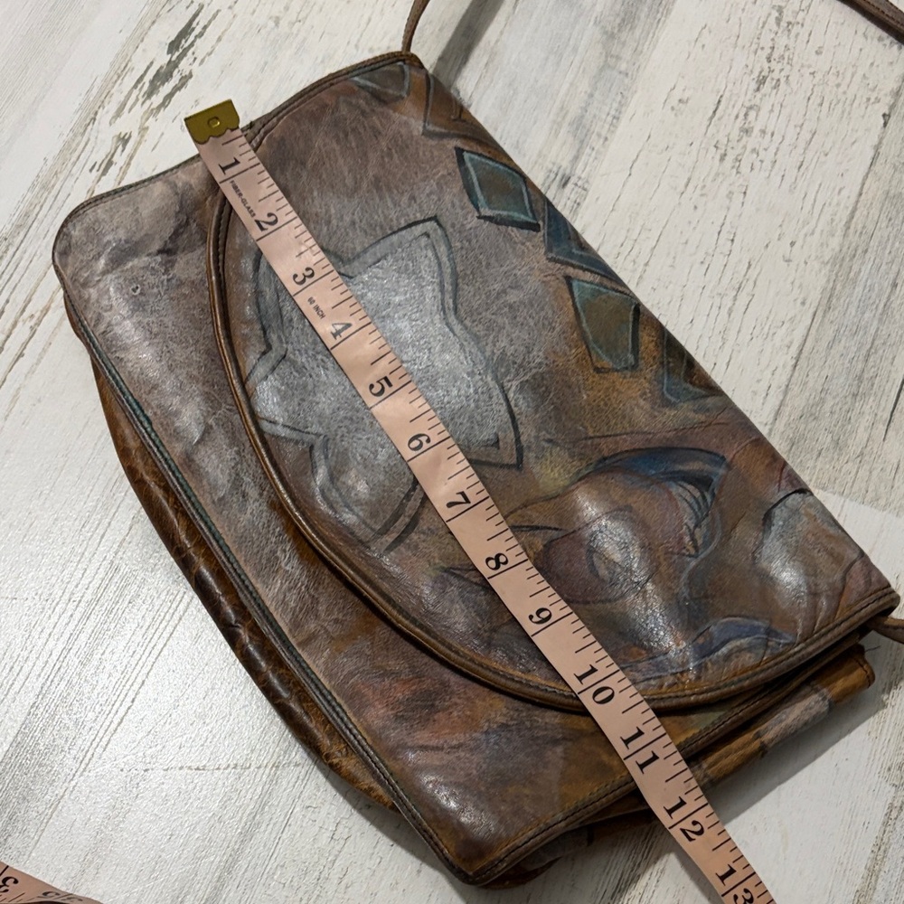 Jane Yoo Vintage Hand Painted Purse - Picture 11 of 16